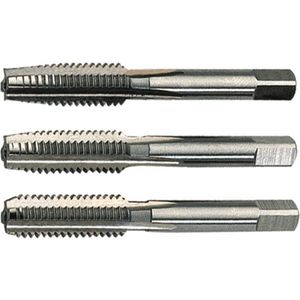 Lahdrhab 1/4 Hex Draad Tap Socket Adapter-M12 HSS Rechte Gecanneleerde Schroef Tap Voor Machine Tapping Threading Tool 6Pcs