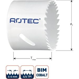 Rotec Cobalt 8pct gatzaag 57mm - 527.0570