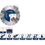 Rotec - Diamantzaag GC2010 - Diamantzaagblad - 125 mm - 22,23 mm