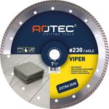 Rotec - Diamantzaag Turbo Fine Cut - 300 mm - Droog en Nat te gebruiken
