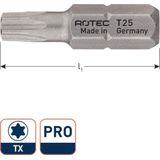 Rotec PRO Insertbit T 20 L=25mm C 6,3 BASIC - 10 stuks - 8060020 - 806.0020