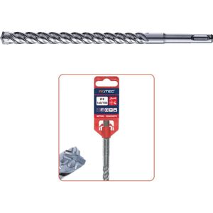 Rotec type 202 hamerboor, SDS+, Quattro-X, Ø 8,0 x 300 x 365 mm.