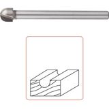 Houtrotfrees - Diameter 9.5mm - Lengte 75mm - Schacht 8mm