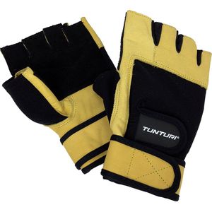 Tunturi High Impact - Fitness Gloves - Fitness handschoenen - Sporthandschoenen - Leder - Maat M