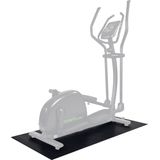 Tunturi Crosstrainer mat - Vloerbeschermmat - 160 x 87 x 0,5 cm - Zwart