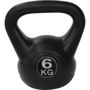 Tunturi PVC Kettle Bell - Kettlebell - 6 kg - Incl. gratis fitness app