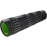 Tunturi Yoga Grid Foam Roller - Foam roller the grid - Foamroller - Fitness Roller - 61cm - Zwart - Incl. gratis fitness app