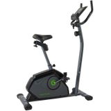 Tunturi Cardio Fit B40 Hometrainer - Fitnessfiets met lage instap - 8 weerstandsniveaus - Voorzien van tablethouder en transportwielen