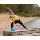 Tunturi Yoga Blok - Blauw/Wit