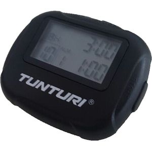 Tunturi Interval Timer - Fitness Timer - Interval Stopwatch - Zwart