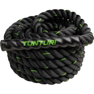 Tunturi Battle Rope - Fitness Rope - Functional Training Rope - Fitness touw - 9 meter