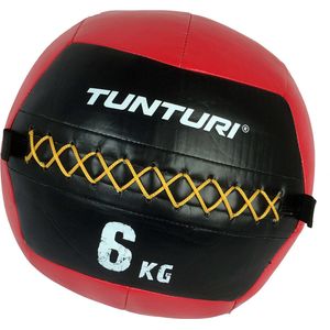 Tunturi Medicijnbal - Medicine Ball - Wall Ball  - 6kg - Rood