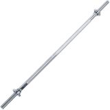 Tunturi Halterstang - Barbell - Fitness Bar - Fitness Stang - 120 cm - Schroefsluiting - Incl. gratis fitness app