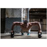 Tunturi Kettlebell - 32 kg - Zwart - incl. gratis fitness app