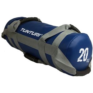 Tunturi Sandbag - Strength bag - Fitness Bag -  Gewicht 20kg - Blauw