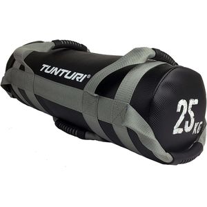 Tunturi Strengthbag - Powerbag 25kg- Sandbag - Zwart - Incl. gratis fitness app