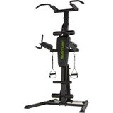 Tunturi PT80 Power Tower - Pull up station - Dip station - Sit up - Incl. gratis fitness app