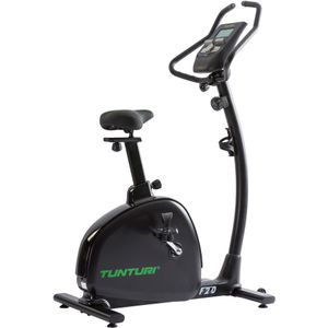 Tunturi Competence F20 Hometrainer met lage instap - Fitness fiets met 8 verschillende weerstandsniveaus - Verschillende trainingsprogramma's