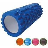 Tunturi Yoga Grid Foam Roller - Foam roller the grid - Foamroller - Fitness Roller - 33cm - Blauw