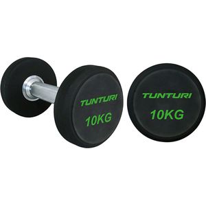 Tunturi Pro PU Dumbbell Set 2 t/m 12 kg - 1 paar - Halterset - incl. gratis fitness app