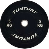 Tunturi Halterschijf 5kg Black - Incl. gratis fitness app