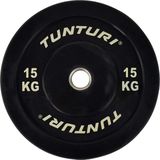 Tunturi Halterschijf 15kg Black - Incl. gratis fitness app