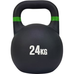 Tunturi Professionele Kettlebell - 24kg - Incl. gratis fitness app