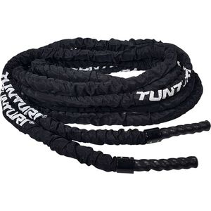 Tunturi Pro Battle Rope met canvas bescherming 10m lengte - Incl. gratis fitness app