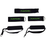 Tunturi Resistance Band Set - Weerstandsbanden - Fitness elastiek - 5 stuks + Accessoires - Incl. gratis fitness app