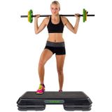 Tunturi Aerobic step - Fitness step verstelbaar - Incl. gratis fitness app