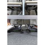 Tunturi Cardio Fit D10 Deskbike - Bureaufiets voor op kantoor - Fietstrainer voor onder het bureau - Compact