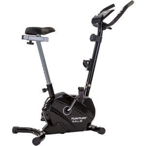 Tunturi FitCycle 20 Hometrainer - Fitness Fiets - Fitness fiets met 8 weerstandsniveaus - Voorzien van tablethouder en transportwielen - Luxe uitstraling