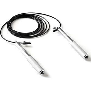 Basic-Fit® Verstelbaar Springtouw - Speed Rope - Jump Rope - Met kogellager - Aluminium handvat