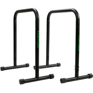 Tunturi Parallettes Hoog - Dip Bars set - 2st - Incl. gratis fitness app