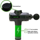Tunturi MG50 Massage Gun - Incl. Opzetstukken en koffer - Oplaadbaar massage apparaat - Massage pistool - Kleur: zwart