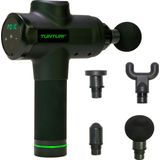 Tunturi MG50 Massage Gun - Incl. Opzetstukken en koffer - Oplaadbaar massage apparaat - Massage pistool - Kleur: zwart