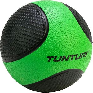 Tunturi Medicine Ball - Medicijnbal - 2kg - Groen/Zwart - Rubber