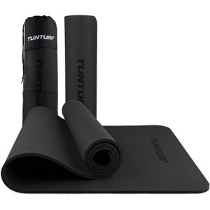 Tunturi Yogamat 8mm, Zwart