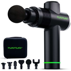 Tunturi - MG40 - Massage Gun - Zwart - Compact - 20 Snelheidsniveaus