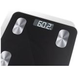 Tunturi - Smart Scale SC30 - Personenweegschaal - Zwart - Bluetooth - incl. lichaamsanalyse
