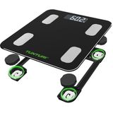 Tunturi - Smart Scale SC30 - Personenweegschaal - Zwart - Bluetooth - incl. lichaamsanalyse