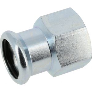 Bonfix PRESS Staalverzinkt schroefbus met lange bi.dr. Rp1/2 bix15mm
