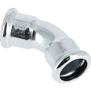 Bonfix PRESS Staalverzinkt bocht 45° 42x42mm 300635