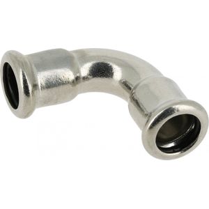 Bonfix Pressfittingen RVS 316L Bocht 90� 88,9 x 88,9 - 2 x press || (m-profiel)