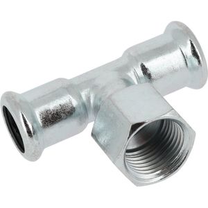 Bonfix M-press C-staal T-stuk 35 X 1" Bi.dr. X 35 Mm