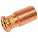 Bonfix Pressfitting roodkoper GAS Insteekkoppeling �42 x 22 - insteek x press - (m-profiel)