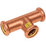 Bonfix Pressfitting roodkoper GAS T-koppeling 35 x 35 x 35 - 3 x press - (m-profiel)