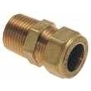 Bonfix messing knelfitting puntstuk 12mm xinch FxR