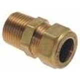 Bonfix messing knelfitting puntstuk 28mm x 1inch FxR