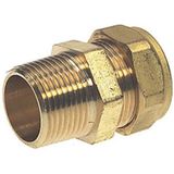 Bonfix messing knelfitting puntstuk 28mm x 1inch FxR